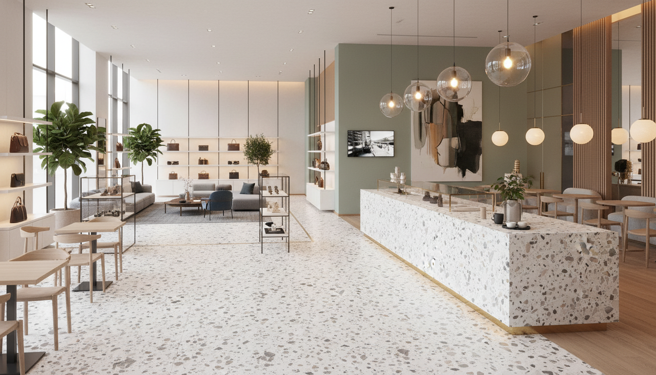 Engineered quartz kitchen countertop project completed by Stone Paradigm Export